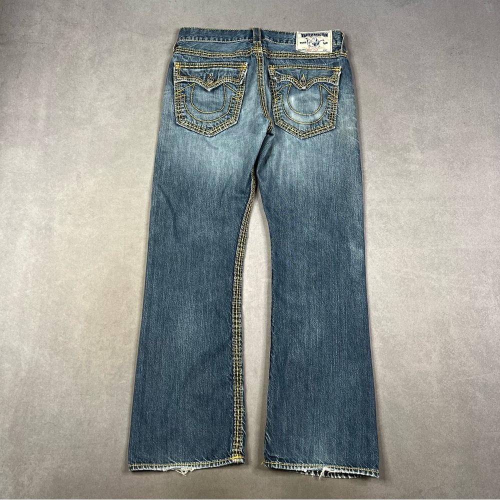 True Religion Blue Flare & Wide Leg Jeans